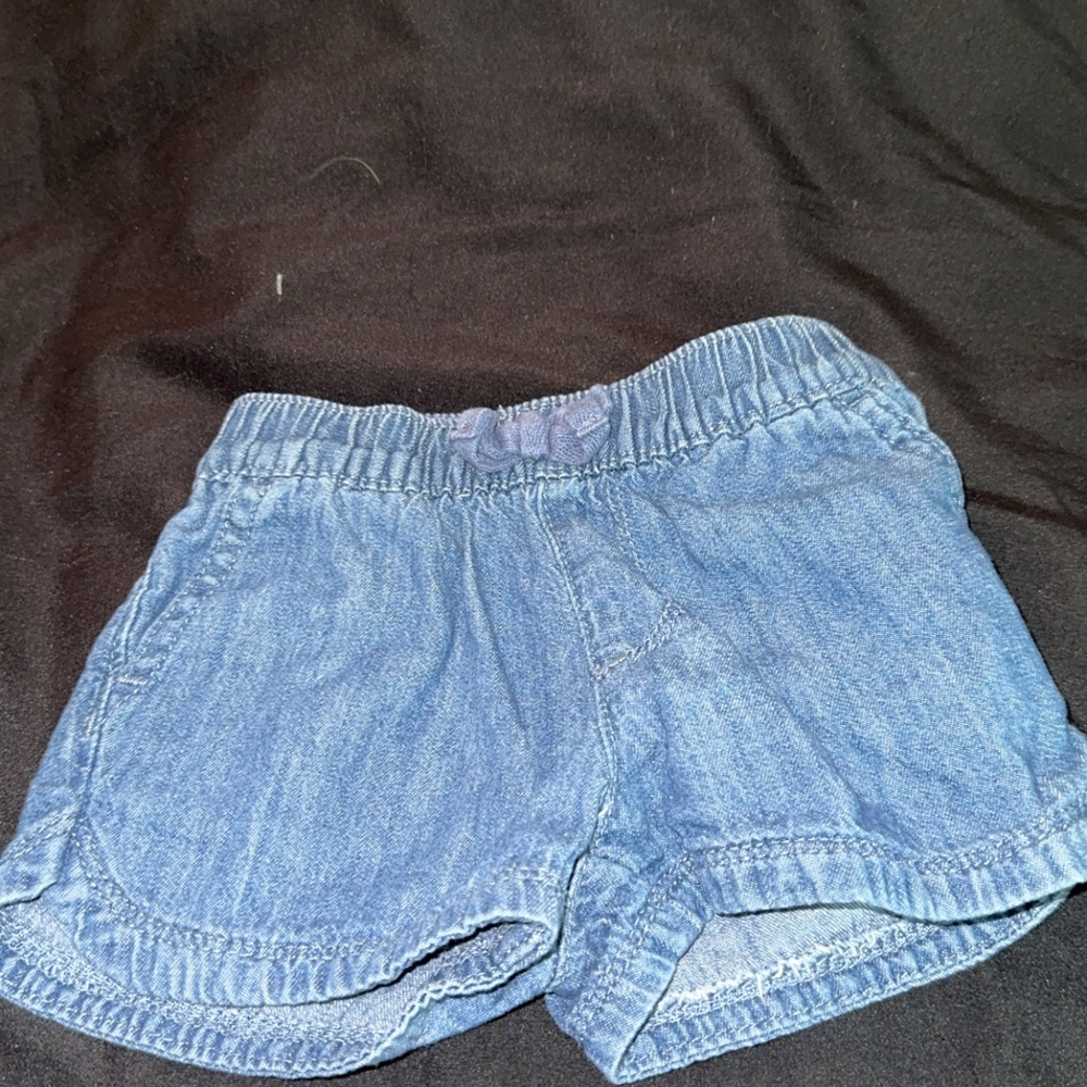 The Children's Place Blue Jean Shorts. EUC